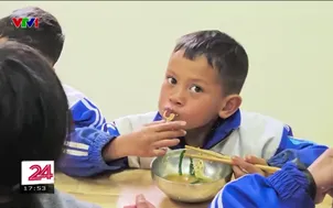 "Bữa sáng cùng em" tại xã biên giới