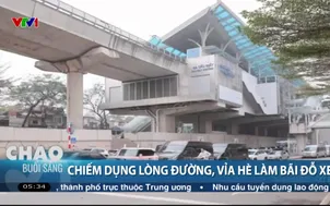 Chiếm dụng lòng đường, vỉa hè làm bãi đỗ xe