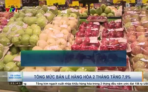 Tổng mức bán lẻ hàng hóa 2 tháng tăng 7,9%