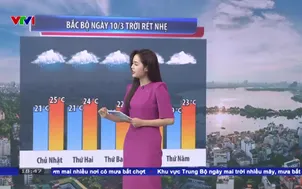 Bản tin thời tiết 18h45 - 07/3/2026