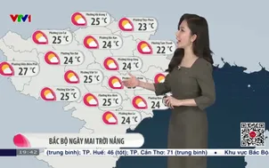 Bản tin thời thời tiết 19h45 - 10/3/2026