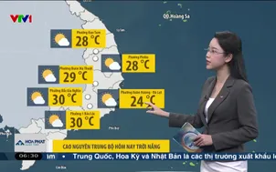 Bản tin thời tiết 6h15 - 12/3/2026