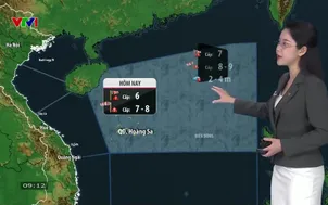 Bản tin thời tiết 9h10 - 12/3/2026