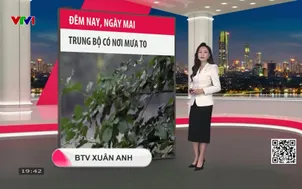 Bản tin thời tiết 19h45 - 13/3/2026