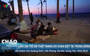 Gần 300 trẻ em thiệt mạng do xung đột tại Trung Đông