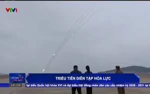 Triều Tiên diễn tập hỏa lực