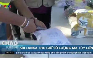 Sri Lanka thu giữ số lượng ma túy lớn