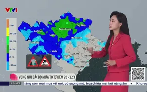 Bản tin thời tiết 19h45 - 19/3/2026