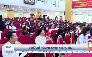 3 bước để hộ kinh doanh kê khai thuế