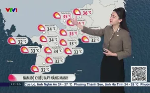 Bản tin thời tiết 12h30 - 24/03/2026