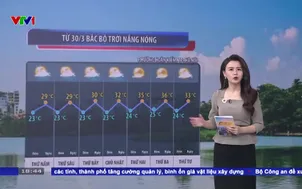 Bản tin thời tiết 18h - 25/3/2026