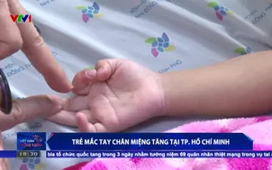Trẻ mắc tay chân miệng tăng tại TP. Hồ Chí Minh