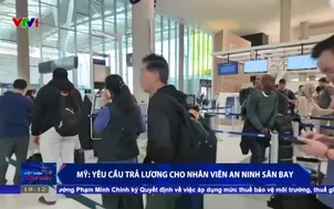 Mỹ: Yêu cầu trả lương cho nhân viên an ninh sân bay