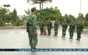 Buổi sáng tuần tra cột mốc biên giới "Ba Biên"