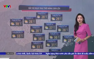 Bản tin thời tiết 18h45 - 01/4/2026