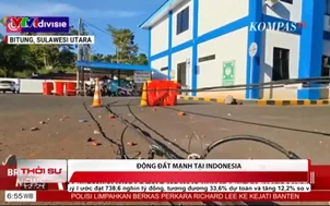 Động đất mạnh tại Indonesia