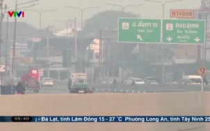 Báo động ô nhiễm không khí miền bắc Thái Lan 