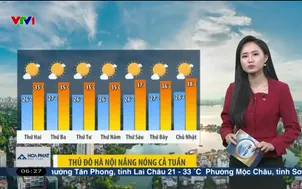 Bản tin thời tiế 6h15 - 06/4/2026