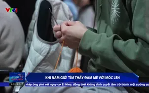 Khi nam giới tìm thấy đam mê với móc len