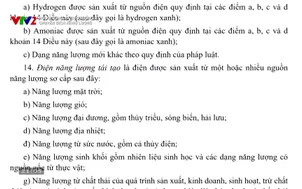 Môi trường và cuộc sống: Chuyển dịch năng lượng
