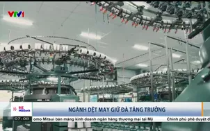 Ngành dệt may giữ đà tăng trưởng