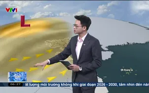 Bản tin thời tiết 6h15 - 08/4/2026