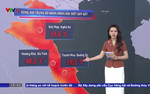 Bản tin thời tiết 18h45 - 09/4/2026