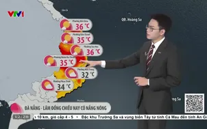 Bản tin thời tiết 12h30 - 10/4/2026