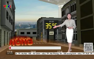 Bản tin thời tiết 19h45 - 11/4/2026
