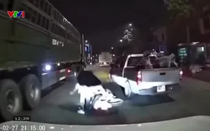 Cảnh báo hành vi bạo lực sau va chạm giao thông