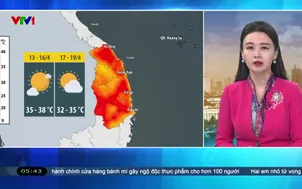 Bản tin thời tiết 5h30 - 13/4/2026