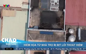 Hiểm họa từ nhà trọ bị bịt lối thoát hiểm