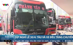 Dịp nghỉ lễ 30/4: Tàu và xe đều tăng chuyến