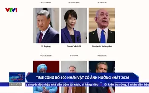 TIME công bố 100 nhân vận có ảnh hưởng nhất 2026