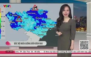 Bản tin thời tiết 19h45 - 19/4/2026