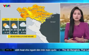Bản tin thời tiết 5h30 - 20/4/2026
