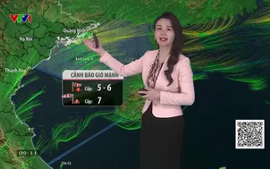 Bản tin thời tiết 9h10 - 22/4/2026