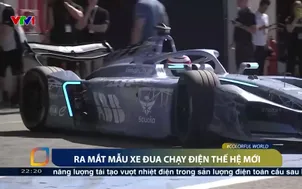 Ra mắt mẫu xe đua chạy điện thế hệ mới