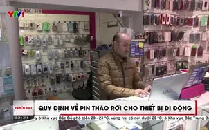 Quy định về pin tháo rời cho thiết bị di động