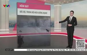 Bản tin thời tiết 12h30 - 23/4/2026