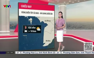 Bản tin thời tiết 12h30 - 24/4/2026