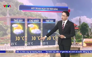 Bản tin thời tiết 18h45 - 24/4/2026