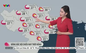 Bản tin thời tiết 12h30 - 26/4/2026