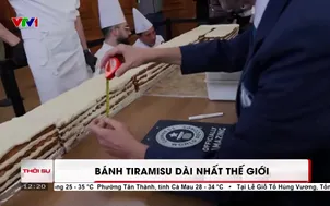 Bánh Tiramisu dài nhất thế giới