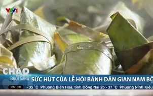 Sức hút của lễ hội bánh dân gian Nam Bộ