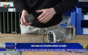 Hồi sinh xe cổ bằng động cơ điện