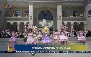 Khu rừng Labubu thu hút du khách