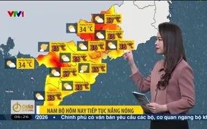 Bản tin thời tiết 6h15 - 02/5/2026