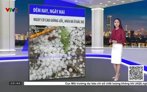 Bản tin thời tiết 19h45 - 02/5/2026