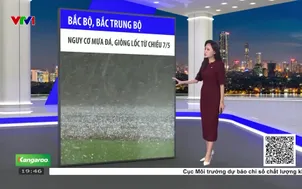 Bản tin thời tiết 19h45 - 06/5/2026
